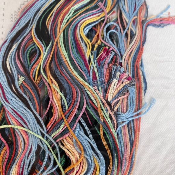 Dimensions Stamped Cross Stitch Kit NEW-Quilters Make Warm Comforters-VTG Craft - Picture 6 of 6